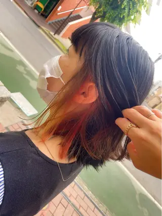 ミディアム 🆕TRUTH千葉店 店長Yuのヘアスタイル