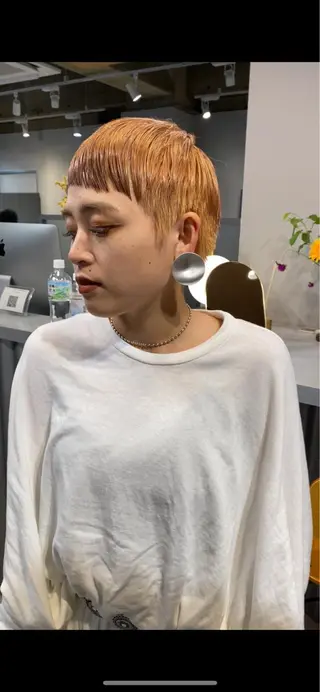 ショート カラー 🎨ショートの神様 /神評価🎨原田公祐のヘアスタイル