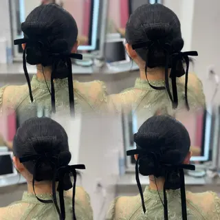 ロング ヘアアレンジ JPCY MIRIYAのヘアスタイル