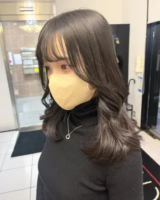 セミロング channel所属・Natsumi ❤︎のヘアスタイル