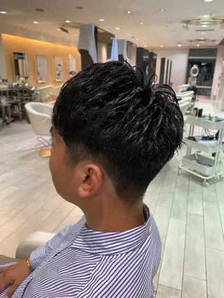 パーマ メンズ air銀座所属・木村 詩渚のヘアスタイル