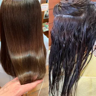 セミロング 坂江 亜也佳のヘアスタイル