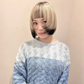 ショート 透明感カラー/ 髪質改善✨️💞萌愛のヘアスタイル