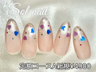 ネイル パラジェル＆フィルイン取り扱いサロンSol Nail所属・Sol Nail ミネのネイルデザイン