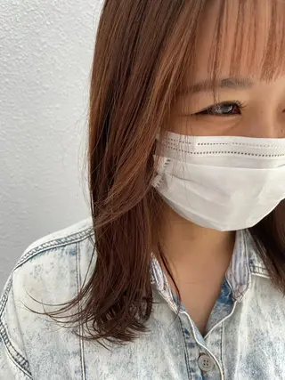 ミディアム C’LD hair  produce /シールドヘア所属・モテ髪/ボブ/ショー ト/アダチフウトのヘアスタイル