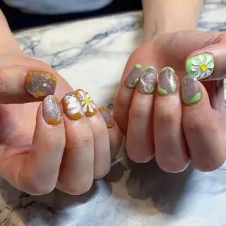 ネイル To Me Nail所属・🩵 mei🩵のネイルデザイン