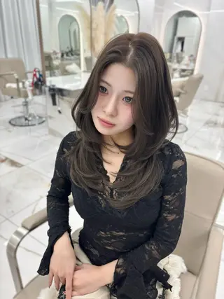 セミロング カラー kiti所属・chii /kitiのヘアスタイル