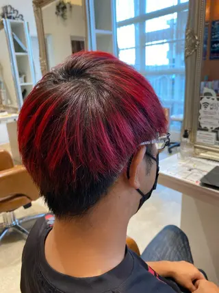 メンズ 岡本 真実のヘアスタイル