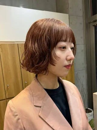 ショート 🫧レイヤー/暖色 /ベージュMAI🫧のヘアスタイル