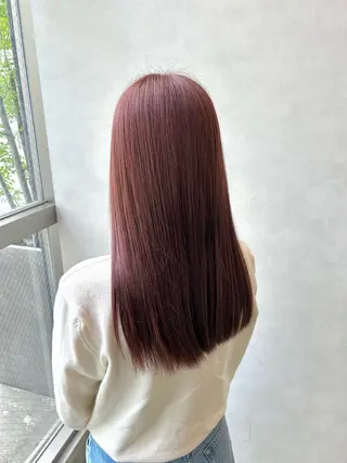 ロング カラー 名古屋/縮毛矯正/ 島原　由璃のヘアスタイル