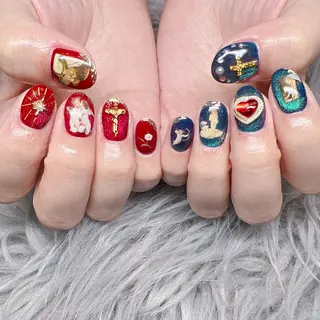 ネイル 個室ネイルサロンDolly  Girl〜ドーリーガール〜所属・DollyGirl KYOKOのネイルデザイン