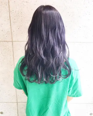 ロング カラー LITTY所属・レイヤー/髪質改善 /山永圭介のヘアスタイル