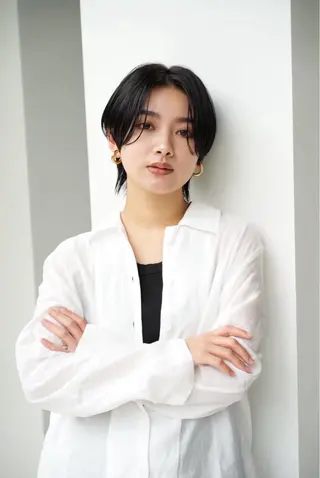 ショート カラー 加賀 千聖 /soigneのヘアスタイル