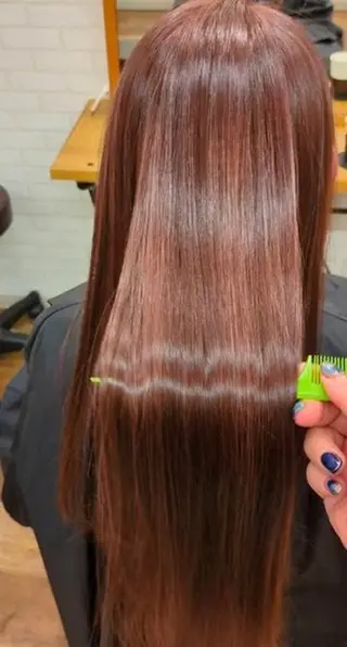 ロング 根岸 進のヘアスタイル