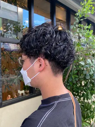 ショート メンズ 【扉gate】野崎 英幸のヘアスタイル