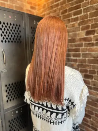 ロング カラー パーマ メンズ キッズ ネイル マツエク・マツパ アイブロウ times salon名駅所属・久木原 ゆりのヘアスタイル