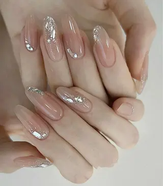 ネイル 花花 ネイルサロンのネイルデザイン