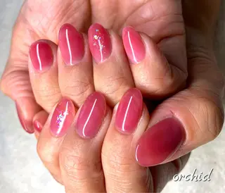 ネイル orchid ♡オーキッドのネイルデザイン