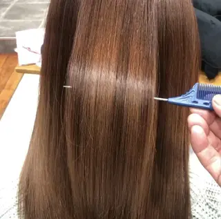 髪質改善ストレート ✂︎三宅　大のヘアスタイル