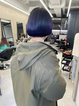 ショート カラー kimika🥑 メンズ/髪質改善のヘアスタイル