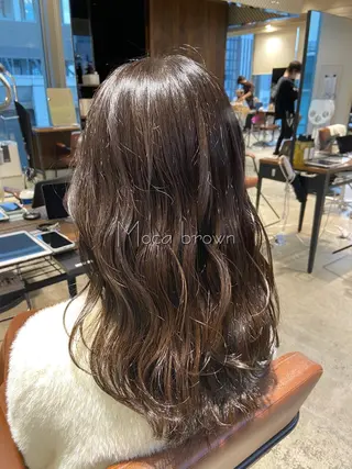 カラー 🎀大竹美侑／顔まわ りカット／レイヤーのヘアスタイル