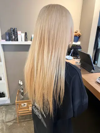 ロング カラー daiki 原宿のヘアスタイル