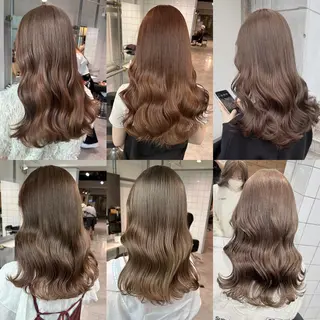 セミロング カラー 表参道店大人っぽ ブラウン🪞TOWAのヘアスタイル