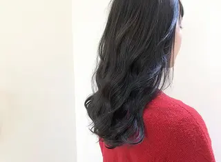 セミロング カラー ヘアアレンジ 店長/ 加藤 流菜のヘアスタイル