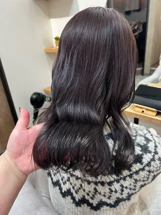 ミディアム カラー Sayaka サヤカのヘアスタイル