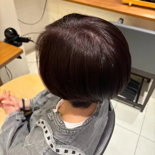 カラー 森田 玲央のヘアスタイル