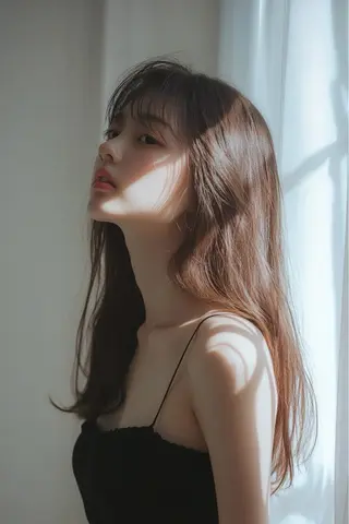 ロング 💛🤍U too e’s 鎌倉🧸のヘアスタイル