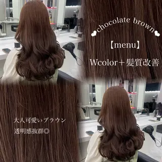 ロング カラー 🤍レイヤー/顔周り /hirari🤍のヘアスタイル