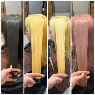 セミロング カラー いろあそび所属・ショート/ウルフ カットモデル募集のヘアスタイル