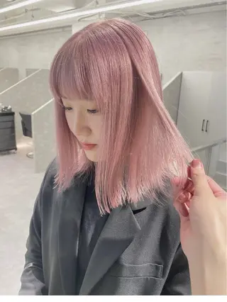 ショート カラー 心斎橋・北堀江 Bunt@のヘアスタイル