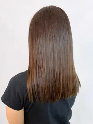 セミロング カラー パーマ ヘアアレンジ ITbyALBUM 浦和店のヘアスタイル