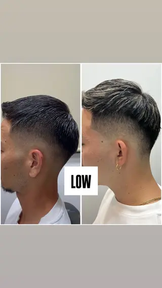 ショート メンズ Dorcus所属・日本橋フェードパーマ 田村　怜央那のヘアスタイル