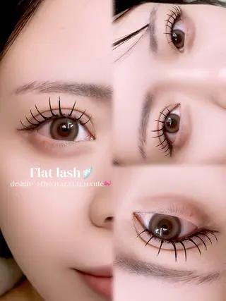 マツエク・マツパ Ren♡梅田┋束感 マツエク┋パリエクのマツエク・マツパデザイン