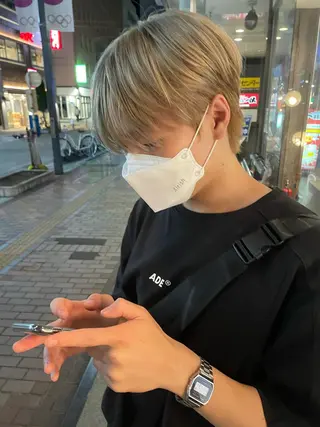 メンズ モモ 🍑のマツエク・マツパデザイン