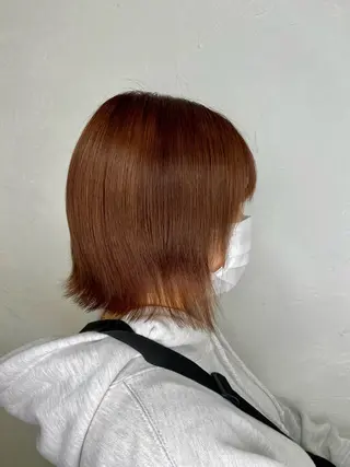 ミディアム 北川 飛瑶のヘアスタイル