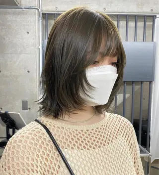 ミディアム ୨୧柔らかいカラー nozomi ୨୧のヘアスタイル