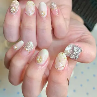 ショート ネイル ネイルサロン　リリーブランシュ所属・森 瑞紀のネイルデザイン