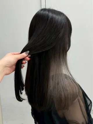 ロング カラー ヘアアレンジ 小西海青 ✨モデル様募集✨️のヘアスタイル