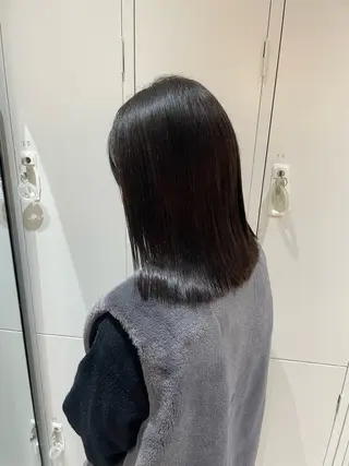 ミディアム ゆきのZina京都駅 ヘッドスパ/髪質改善のヘアスタイル