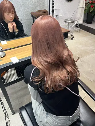 ロング baton  hair salon所属・✽透明感ｶﾗｰ ✽ 🍆那須ももこ🍑のヘアスタイル