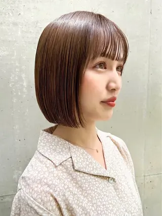 ショート GIEN NU 茶屋町+所属・久保 佳乃のヘアスタイル