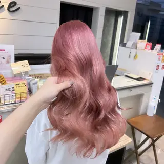 ロング カラー three若林 那津のヘアスタイル