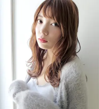 セミロング times salon所属・ショートと髪質改善 達人⭐️村上将梧のヘアスタイル