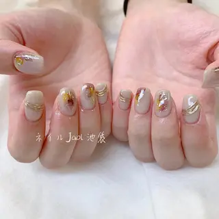 ミディアム nail jaol池袋店所属・ネイルJaol 池袋のネイルデザイン