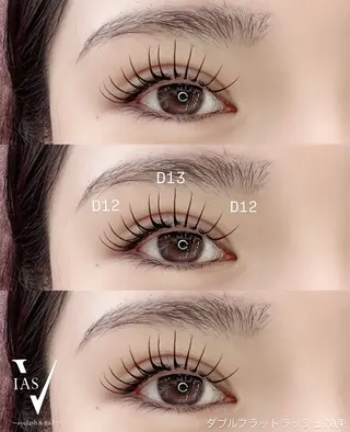 マツエク・マツパ VIAS YURINAのマツエク・マツパデザイン