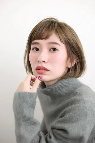 ショート カラー パーマ 💫期間限定価格💫 似合わせカット🧚のヘアスタイル